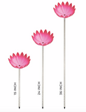 Jazmine - Fuchsia Flower & Stem Set